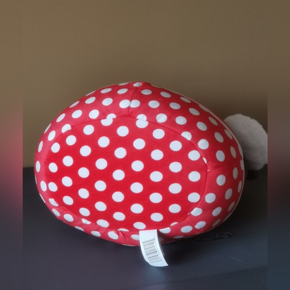 Original Squishmallows Disney Minnie Mouse Bow & Ear Muffs Polka Dot 14" - Picture 5 of 6